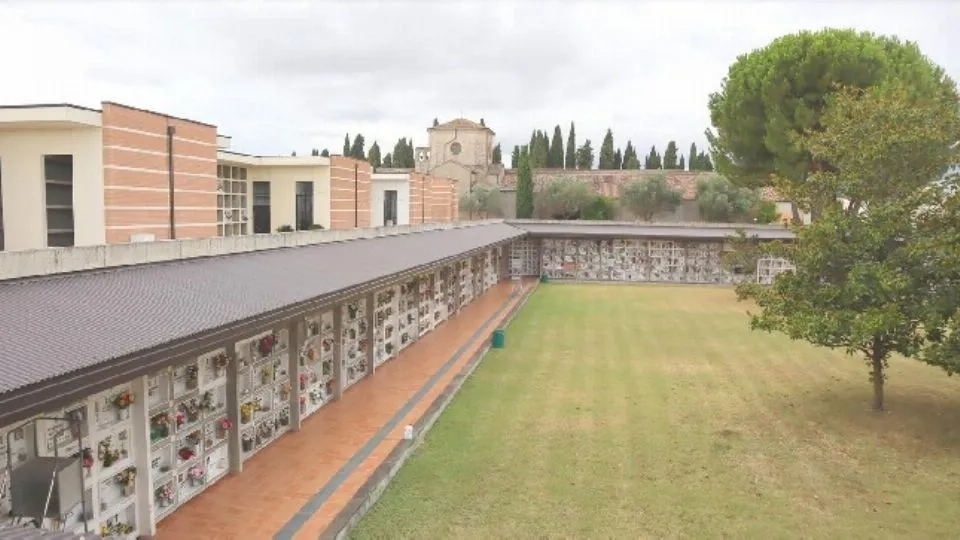 il cimitero di Santarcangelo
