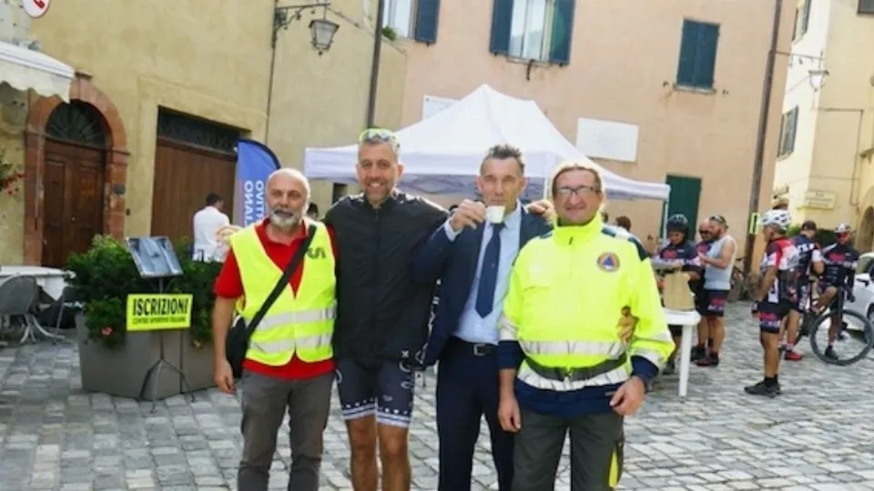 Al centro Saccani e Bindi