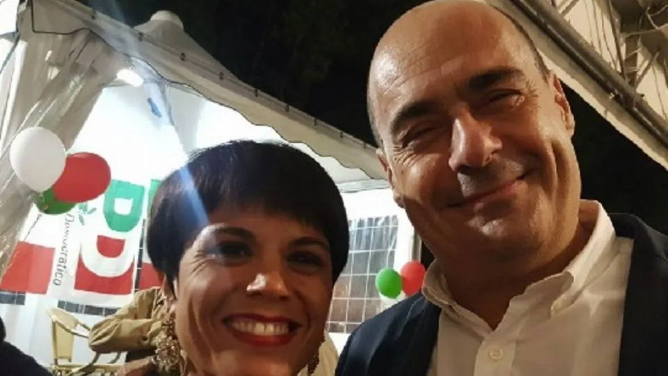la Bondoni e Zingaretti (da FB)
