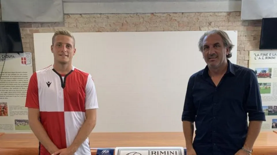 Davide Ferrante e il DS Pietro Tamai
