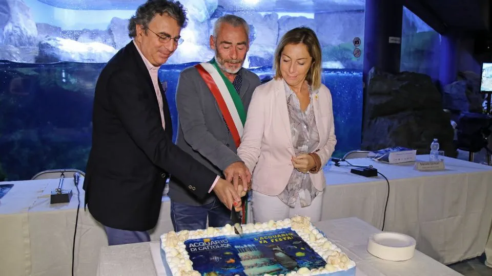 il taglio della torta

