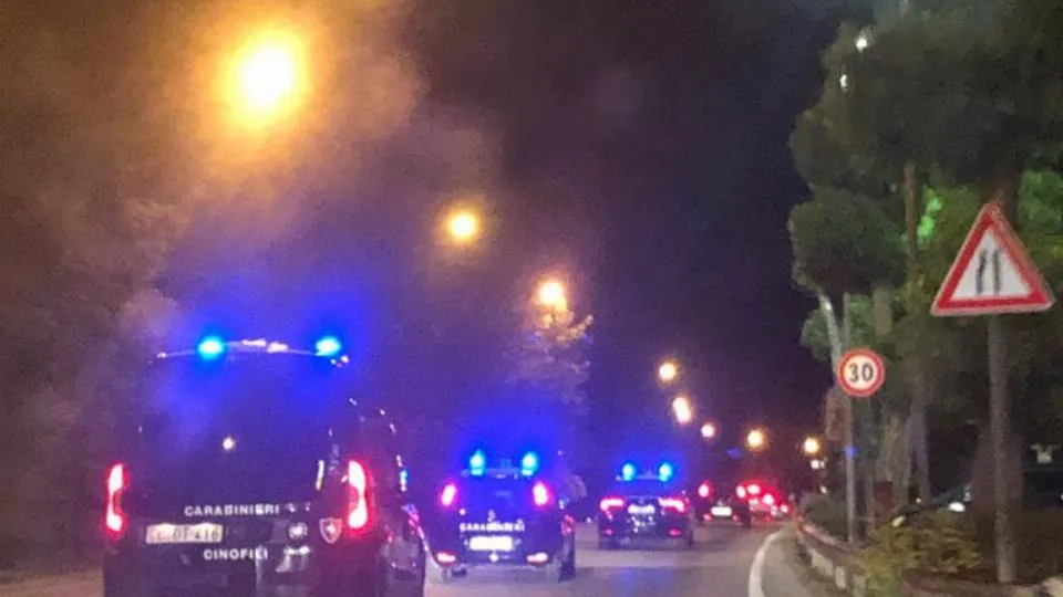 I carabinieri a Riccione
