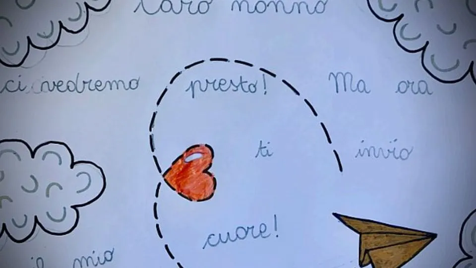 uno dei disegni inviati 
