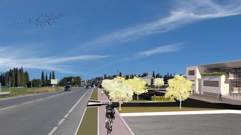 Italpack, un rendering della zona
