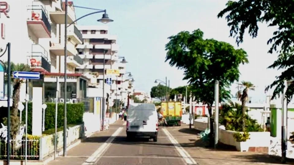 il lungomare di Bellaria
