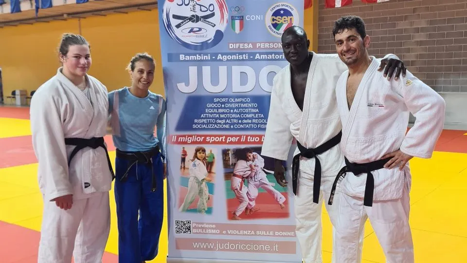 Morgana De Paoli, Odette Giuffrida, Badiane Ousmane e Giuseppe Longo
