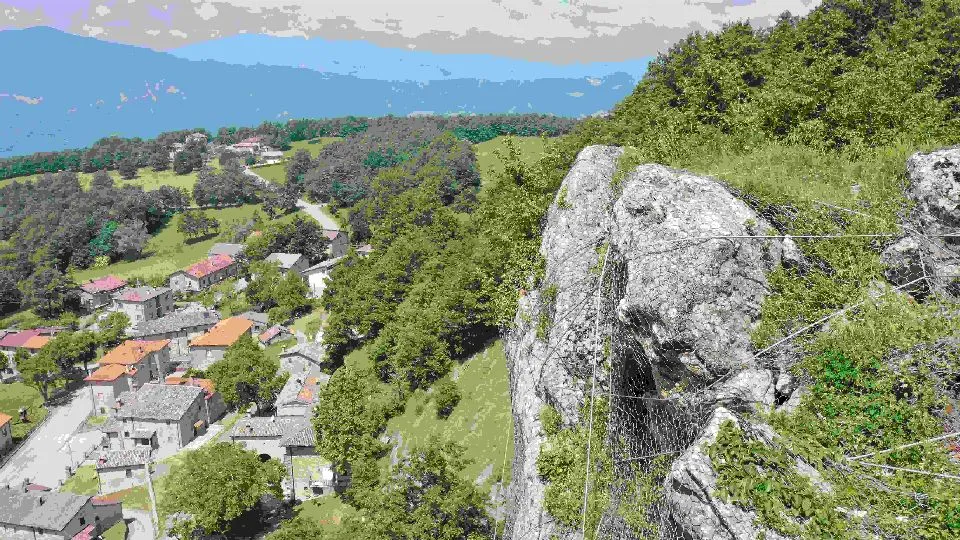 l’intervento a Miratoio
