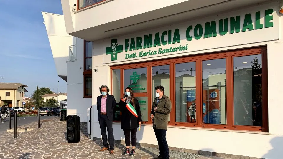 l’inaugurazione della nuova sede