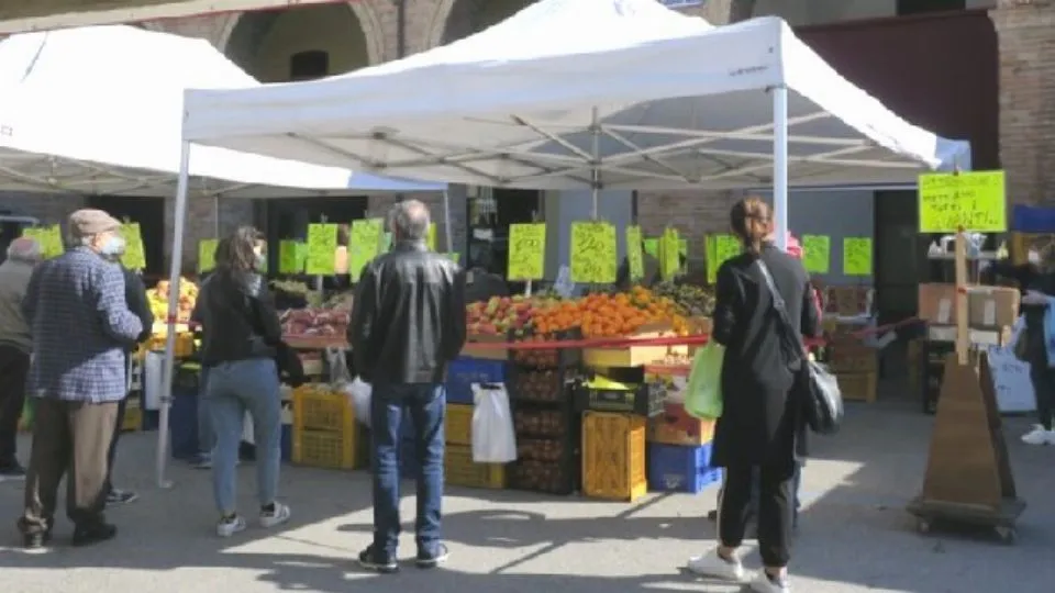 mercato a Santarcangelo