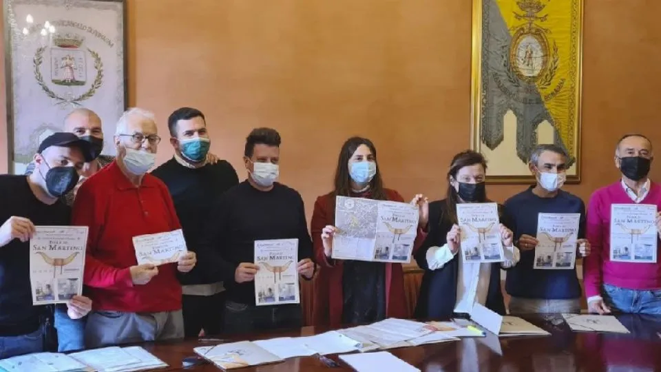 la presentazione in Municipio

