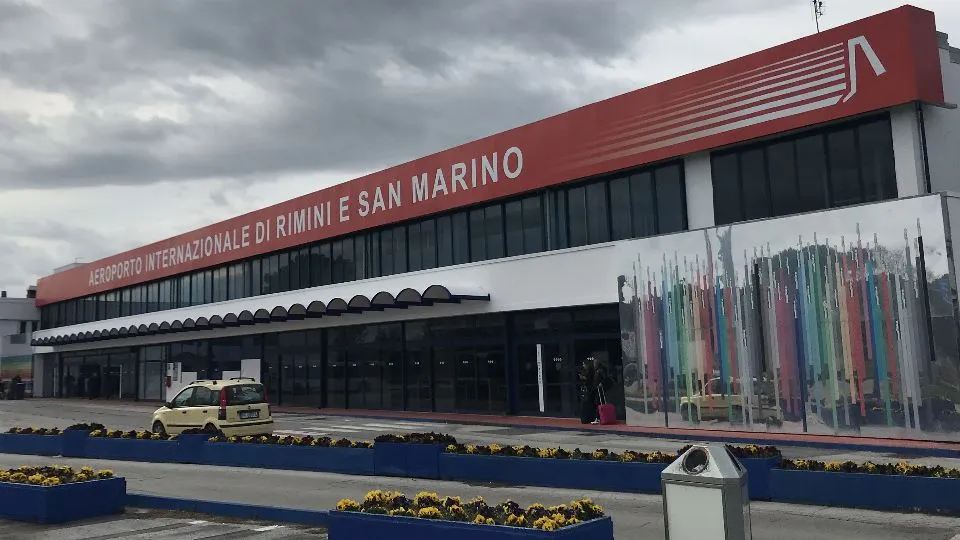 l’aeroporto di Rimini