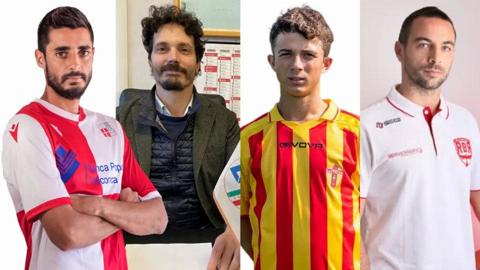 Luca Valeriani, Simone Alberici, Manuel Garavini ed Eugenio Rivali
