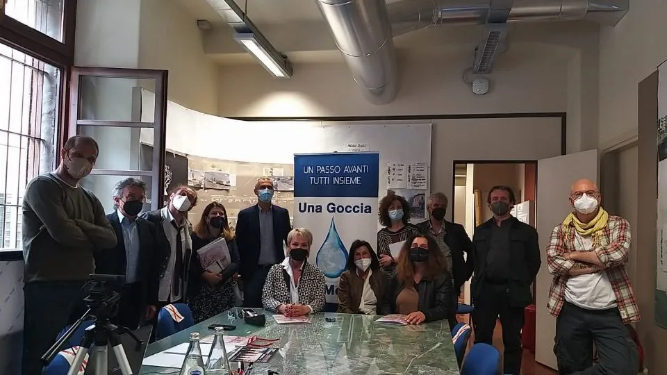 la conferenza stampa di presentazione del progetto