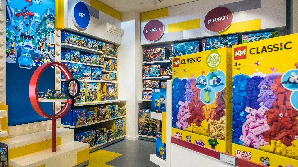 Il lego store a Rimini