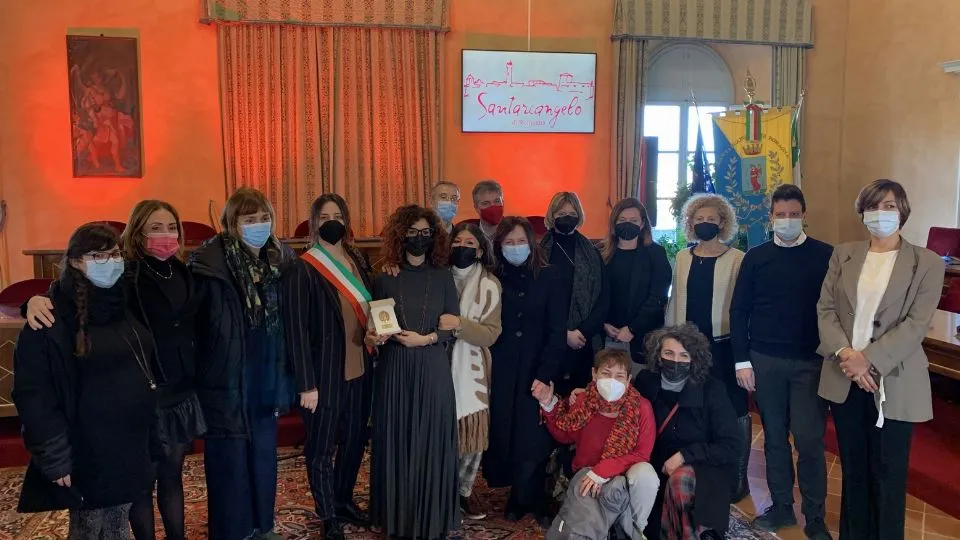 Arcangelo d’oro al Centro antiviolenza Marielle