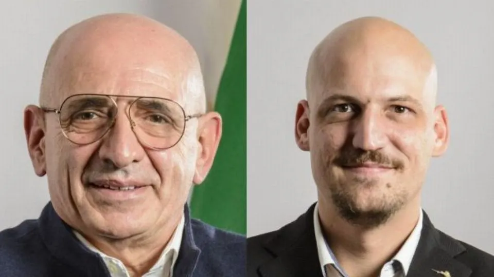 Marco Zamagni presidente della V commissione e Matteo Zoccarato presidente della II