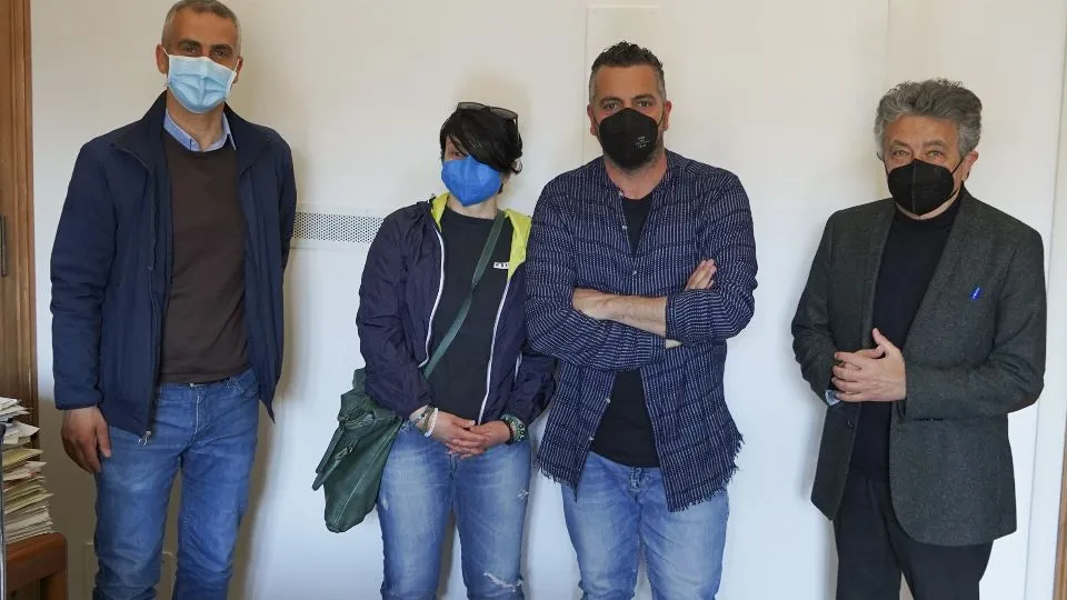 L’incontro dell’amministrazione con Mirko Casadei
