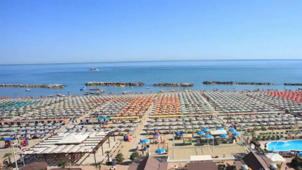 la spiaggia di Cattolica