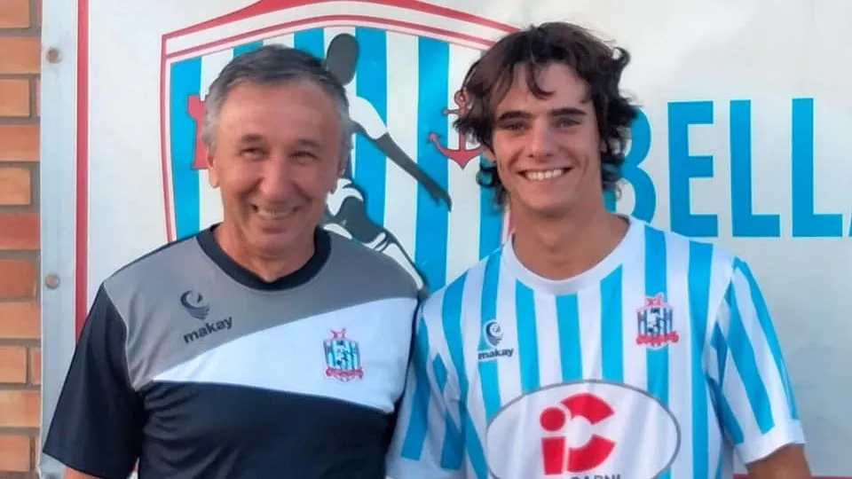 Mister Luca Fusi con Davide Meluzzi