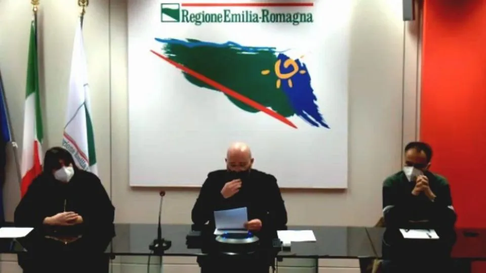 la conferenza stampa