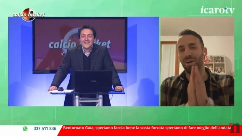 Un momento della trasmissione
