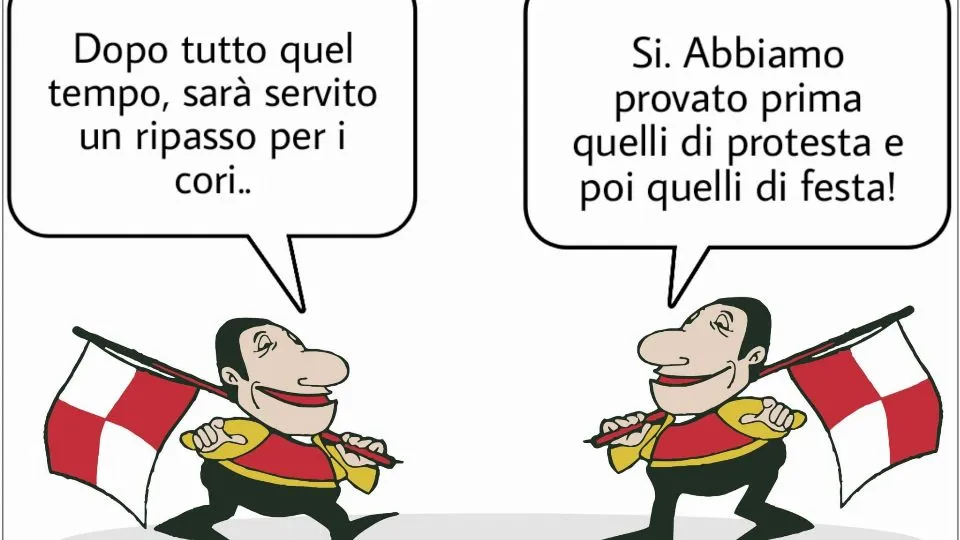 La vignetta di Baio dopo Rimini-Correggese 3-1