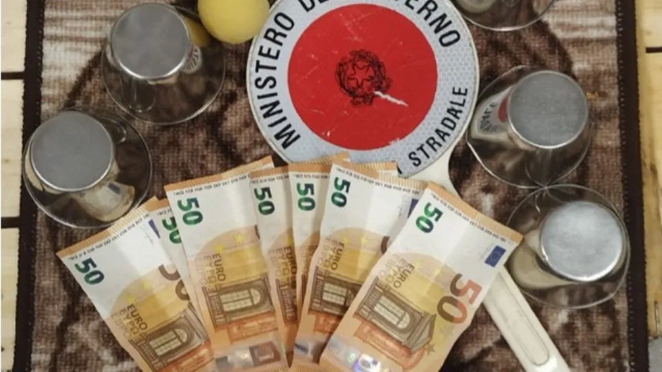 il materiale sequestrato
