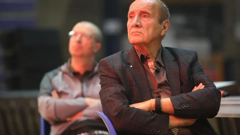 Luciano Capicchioni e, dietro, Paolo Carasso
