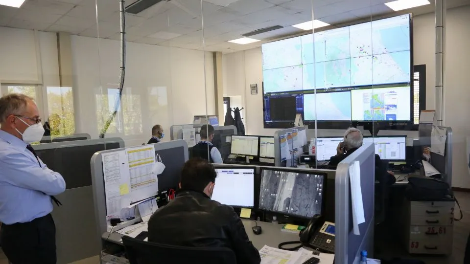 La centrale operativa di Start Romagna