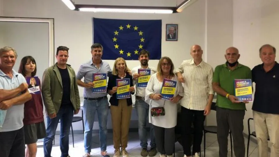 la coalizione di centrosinistra a Cattolica