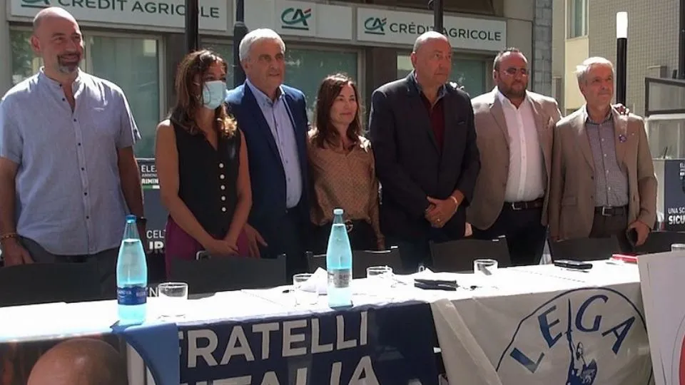 la coalizione di centrodestra