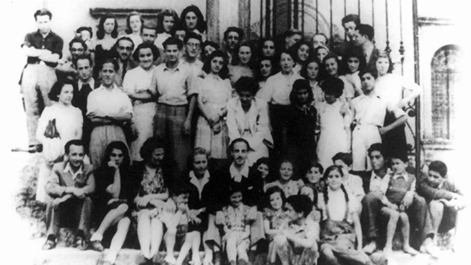 i ragazzi ebrei a Villa Emma
