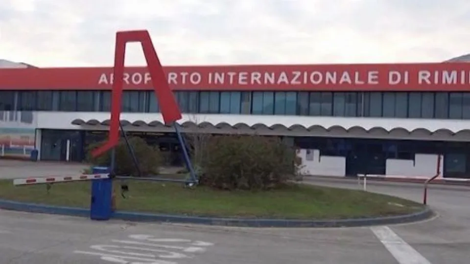 l’aeroporto di Rimini