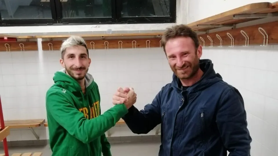 Noschese con il DS Cipriani