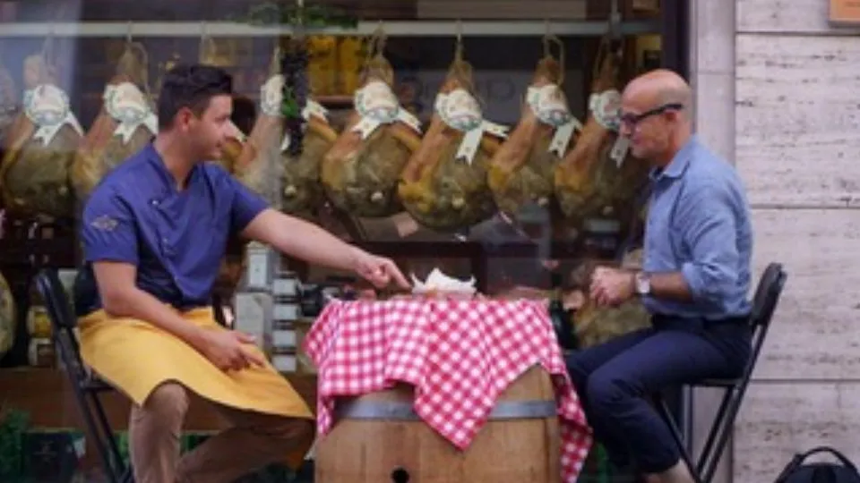 Stanley Tucci a Parma

