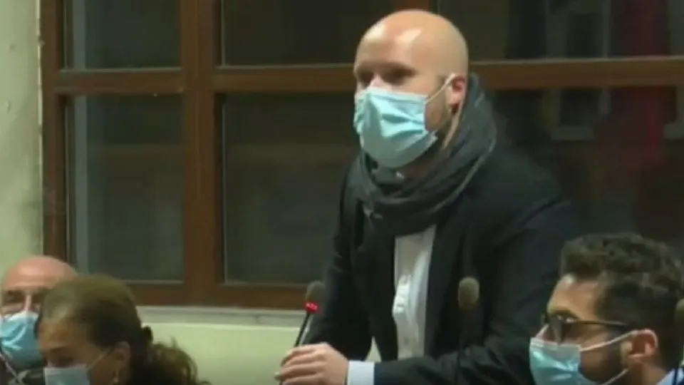 Matteo Petrucci in aula