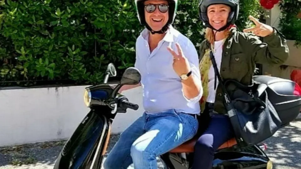 Il segretario Belluzzi con la candidata Foronchi