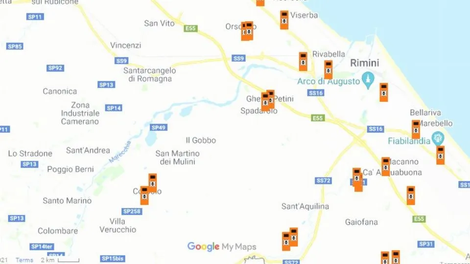 la mappa