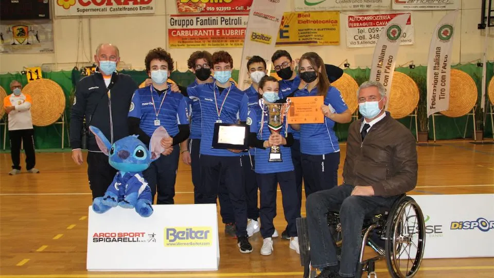 Secondo posto per l’Arco CLub Riccione (Foto di Stefano Marino Fransoni)