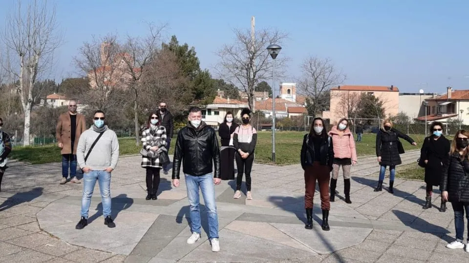 alcuni membri del comitato 
