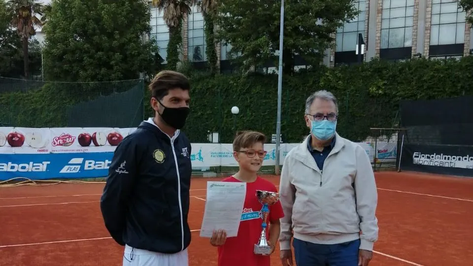 La cerimonia di premiazione di Daniele Longo