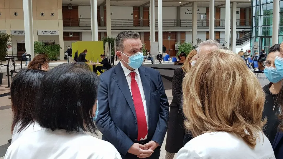 l’assessore regionale Donini