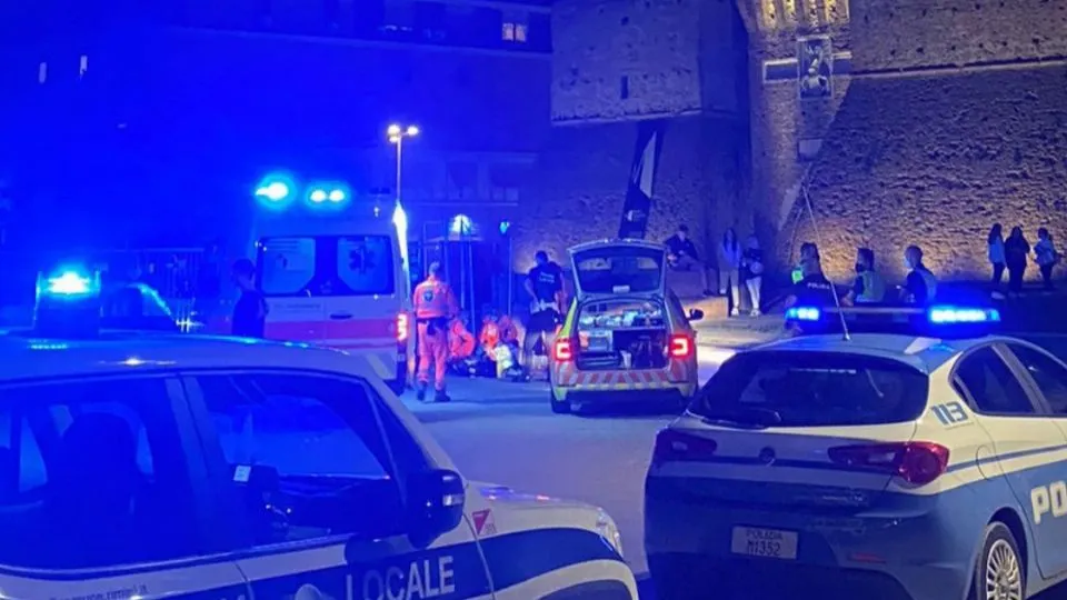 i soccorsi dopo la caduta
