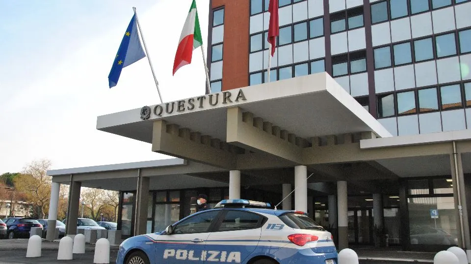 la questura di Rimini
