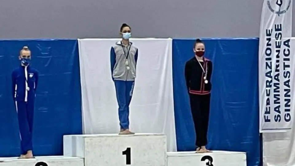 Aurora Sabatini sul podio

