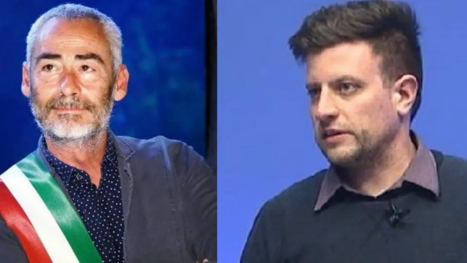 il sindaco Gennari e il segretario Pd Sacchetti
