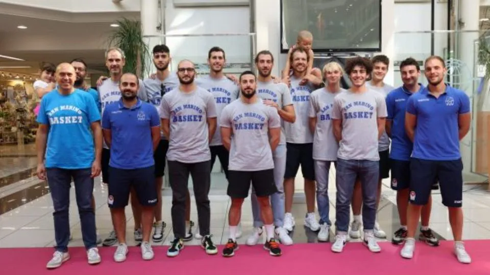 I Titans 2021/2022 il giorno della presentazione