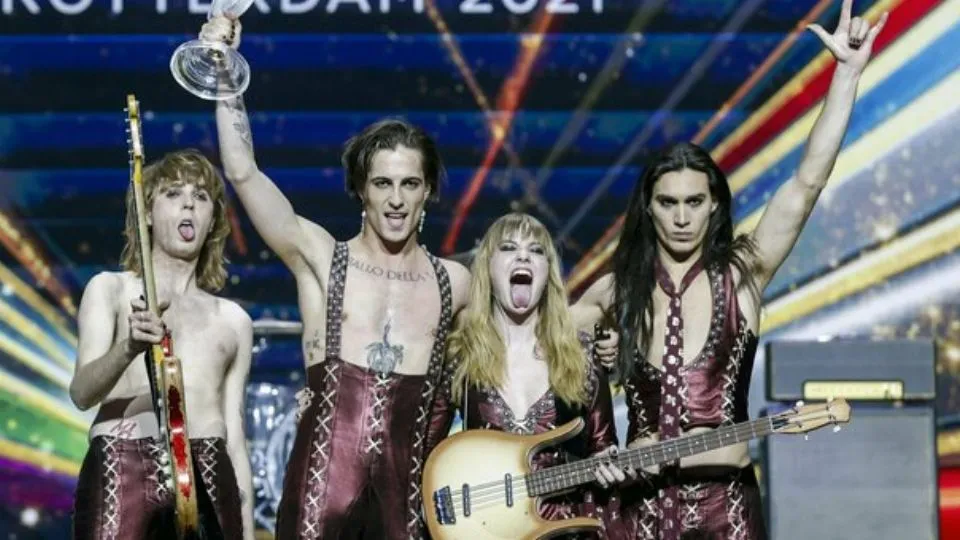 I Maneskin, vincitori dell’Eurovision 2021