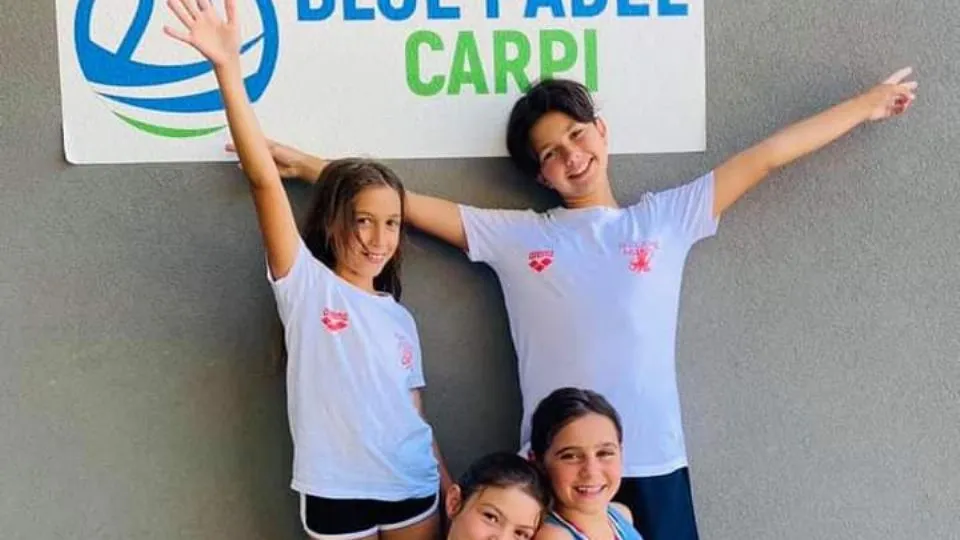 Le Esordienti B femmine della Polisportiva Riccione a Carpi
