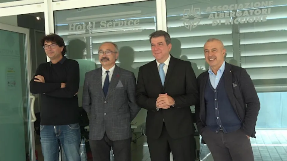 i vertici di Federaberghi Riccione